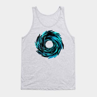 Vortex Blue/Black Tank Top